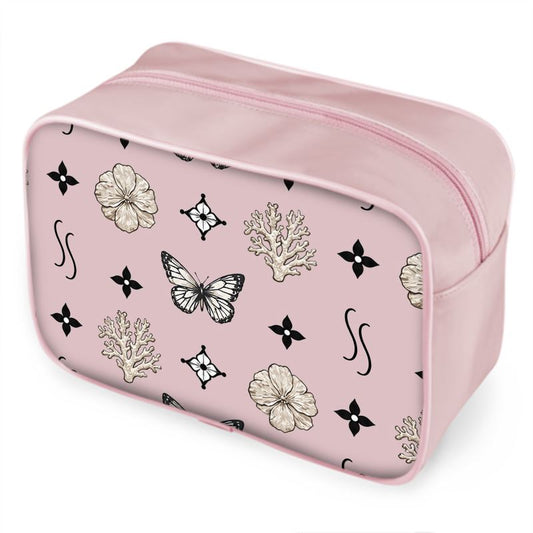 MOTIF WASH BAG - DUSTY PINK
