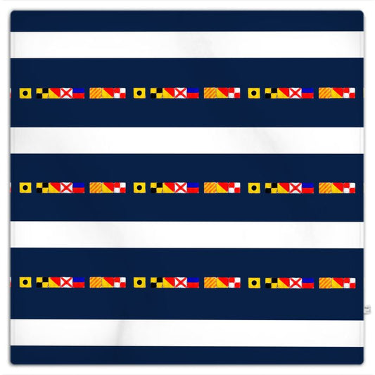 I LOVE YOU - NAUTICAL DESIGN PICNIC BLANKET