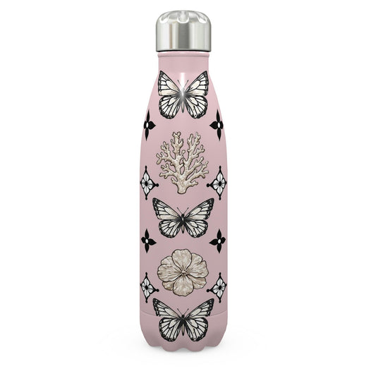 MOTIF STAINLESS STEEL THERMAL BOTTLE - DUSTY PINK