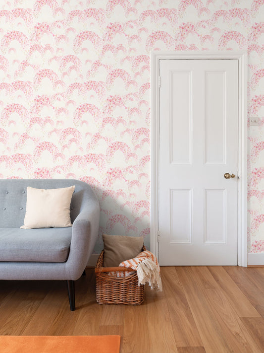 CHRYSALIS - VELLUM - REPEAT PATTERN WALLPAPER