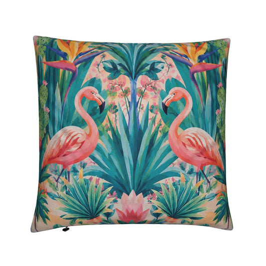 CALIFORNIA GARDEN - BLUSH - SQUARE CUSHION - 50 X 50cm