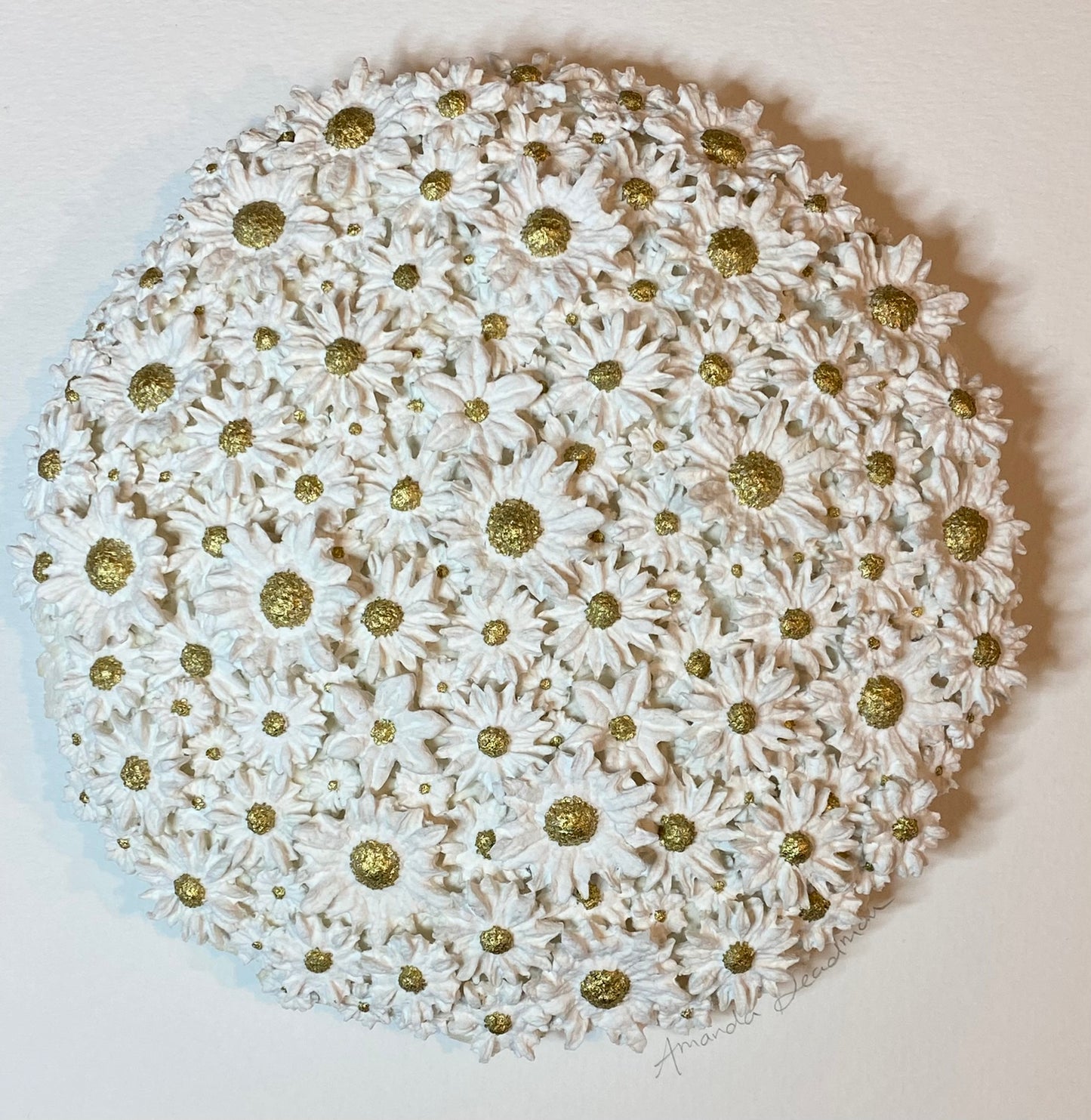 AS FRESH AS A DAISY (ROUND ON RAISED DOME)