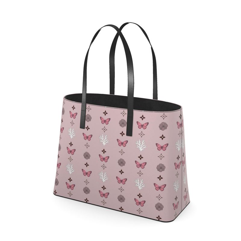 Kika Dusty Pink Motif Tote