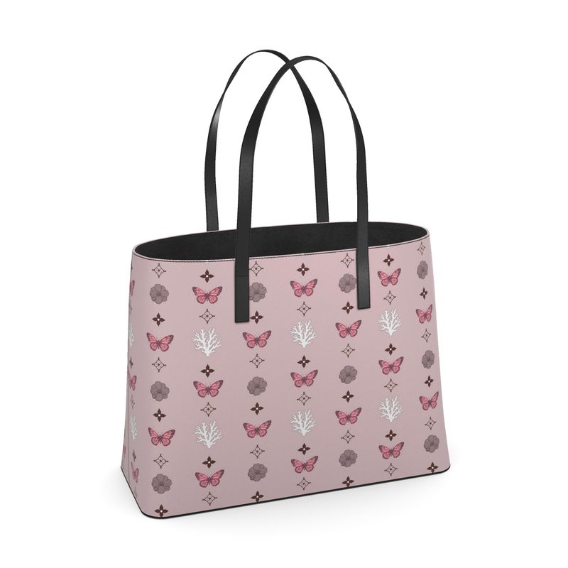 Kika Dusty Pink Motif Tote