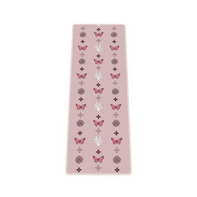 Motif Yoga Mat Dusty Pink