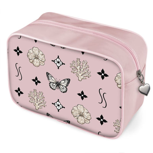 MOTIF WASH BAG - DUSTY PINK