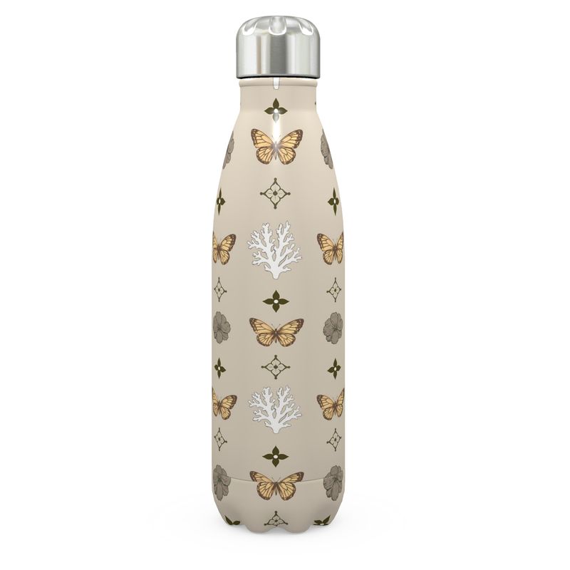Motif Stainless Steel Thermal Bottle - Warm Stone