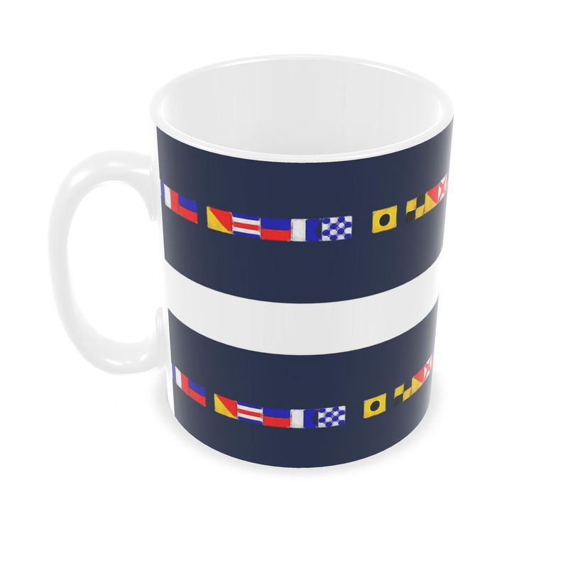 I LOVE THE OCEAN - NAUTICAL DESIGN MUG