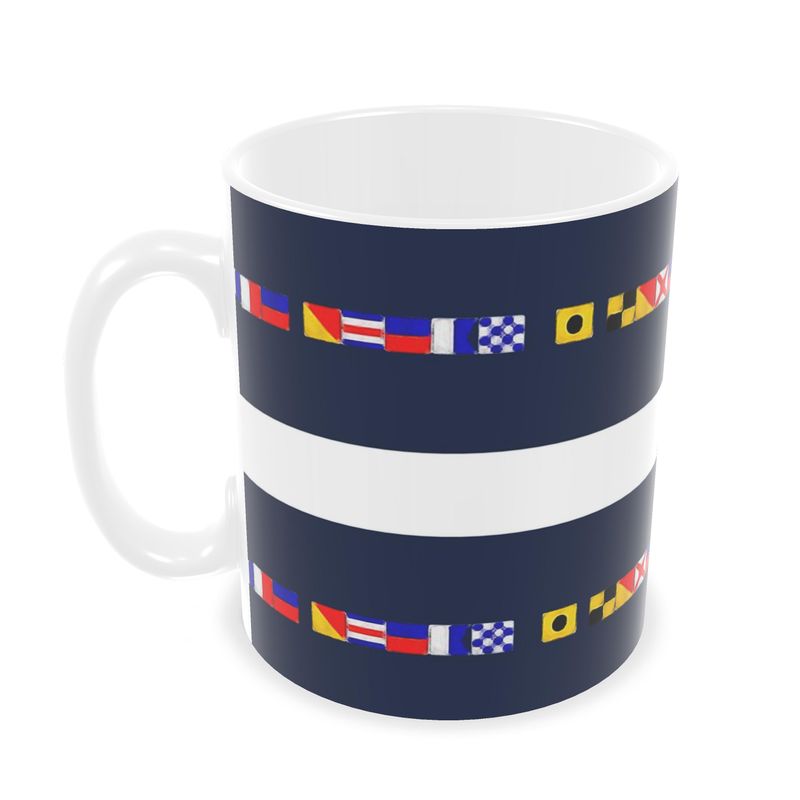 I LOVE THE OCEAN - NAUTICAL DESIGN MUG