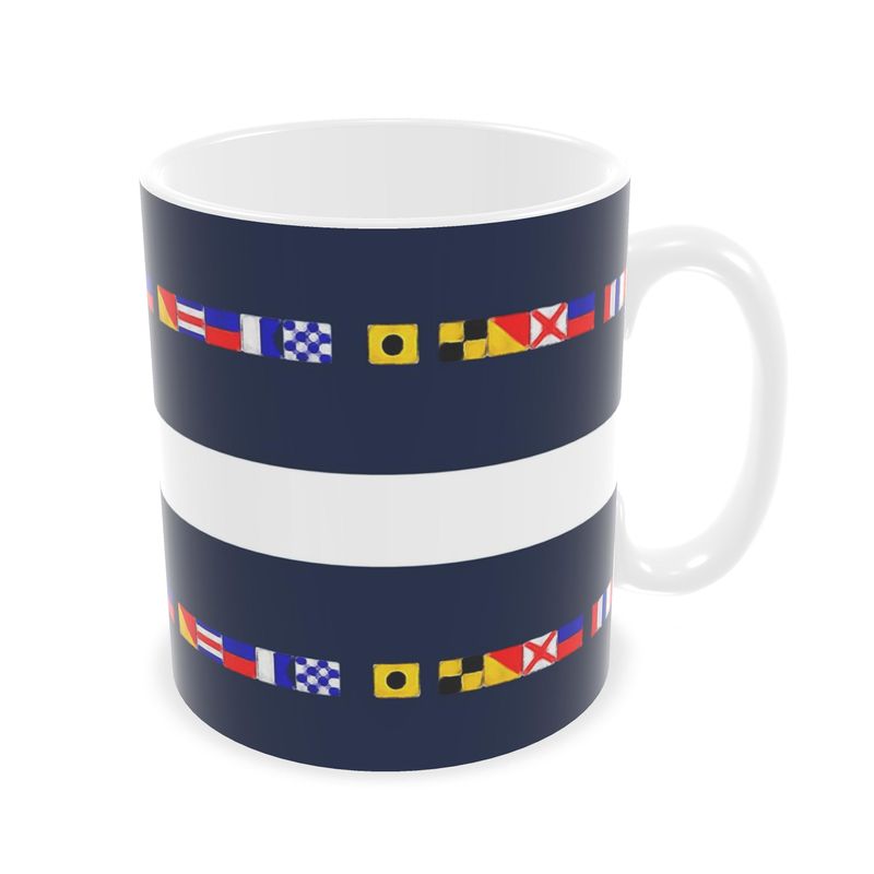 I LOVE THE OCEAN - NAUTICAL DESIGN MUG