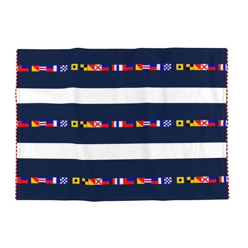 I LOVE THE OCEAN - NAUTICAL DESIGN TEA TOWEL