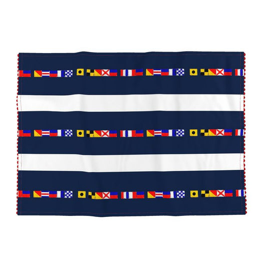I LOVE THE OCEAN - NAUTICAL DESIGN TEA TOWEL