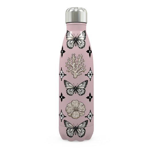 MOTIF STAINLESS STEEL THERMAL BOTTLE - DUSTY PINK