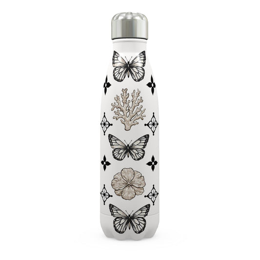 MOTIF STAINLESS STEEL THERMAL BOTTLE - WHITE
