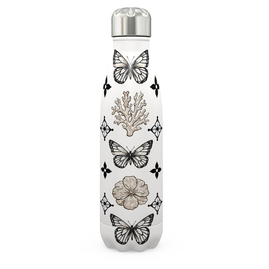MOTIF STAINLESS STEEL THERMAL BOTTLE - WHITE