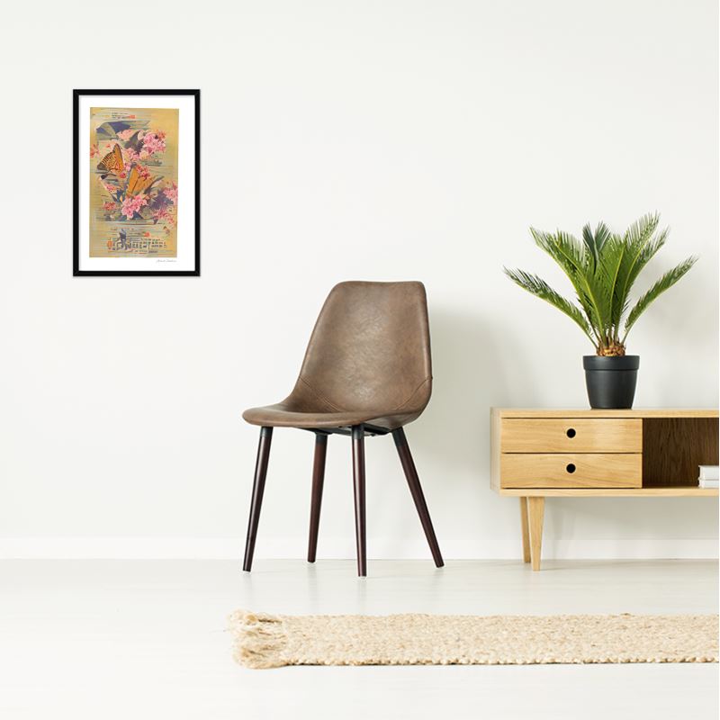 FIND YOUR WINGS AND FLY AWAY I - LIMITED EDITION FRAMED ART PRINT