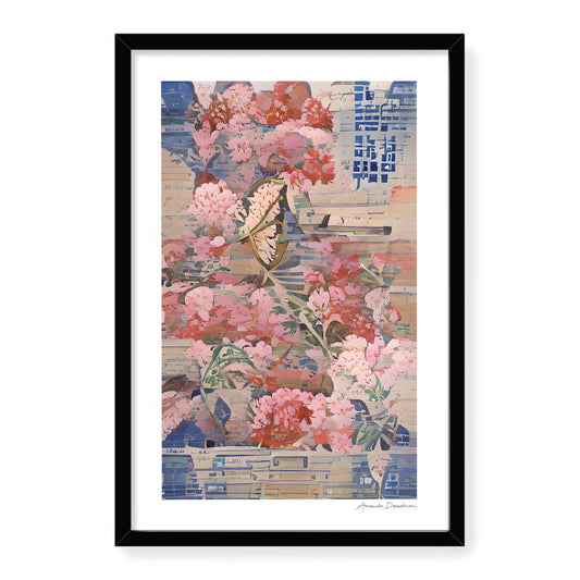 FIND YOUR WINGS AND FLY AWAY II - LIMITED EDITION FRAMED ART PRINT