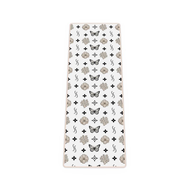 MOTIF YOGA MAT - WHITE