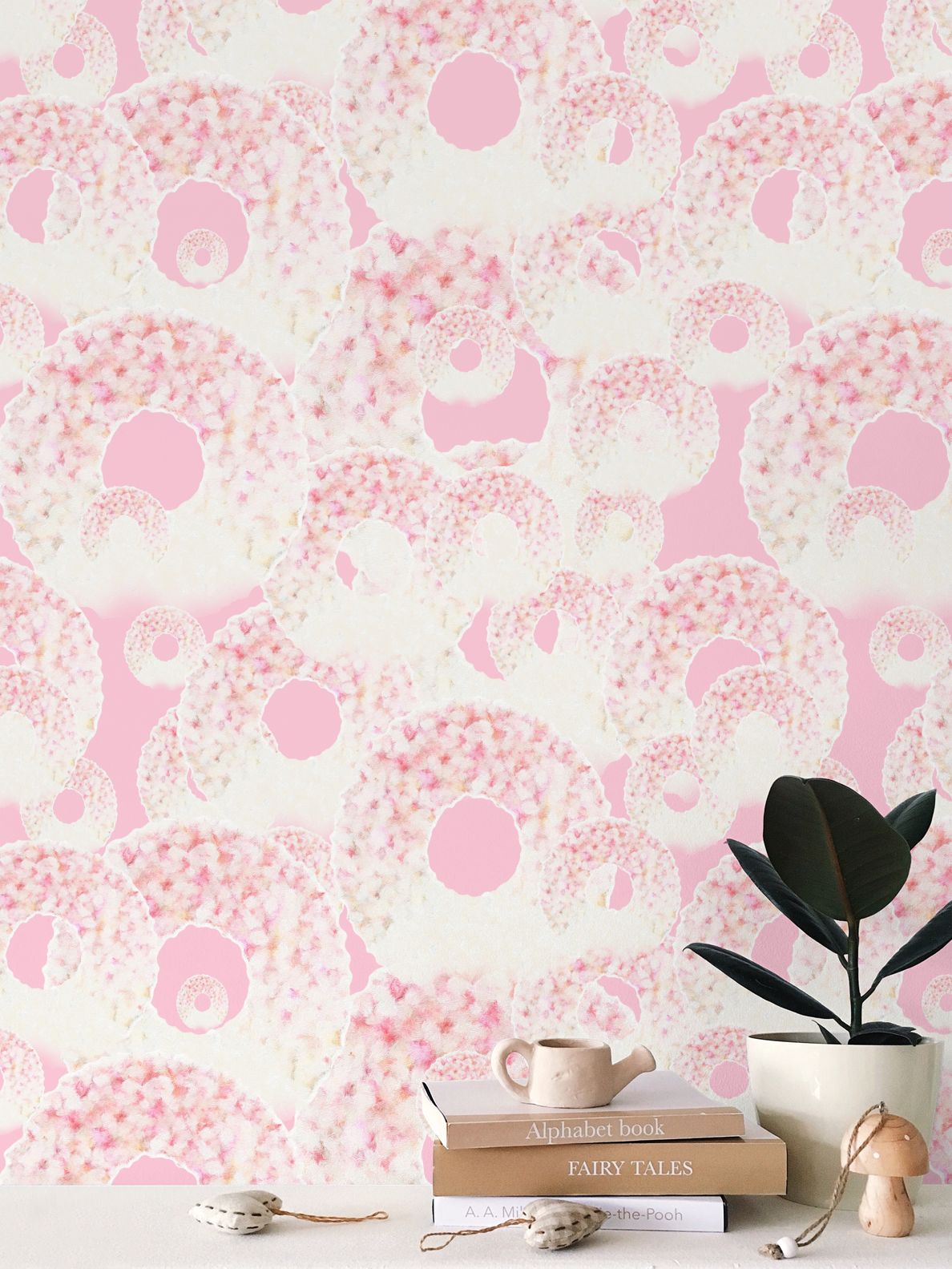 CHRYSALIS - PEONY - REPEAT PATTERN WALLPAPER