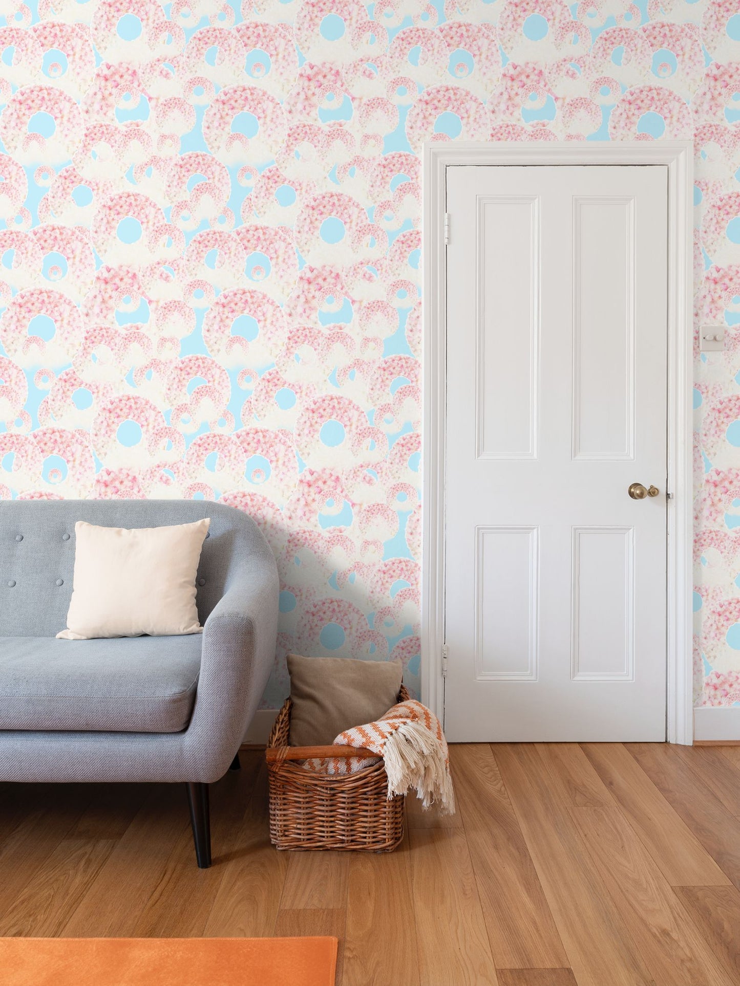 CHRYSALIS - HAREBELL - REPEAT PATTERN WALLPAPER