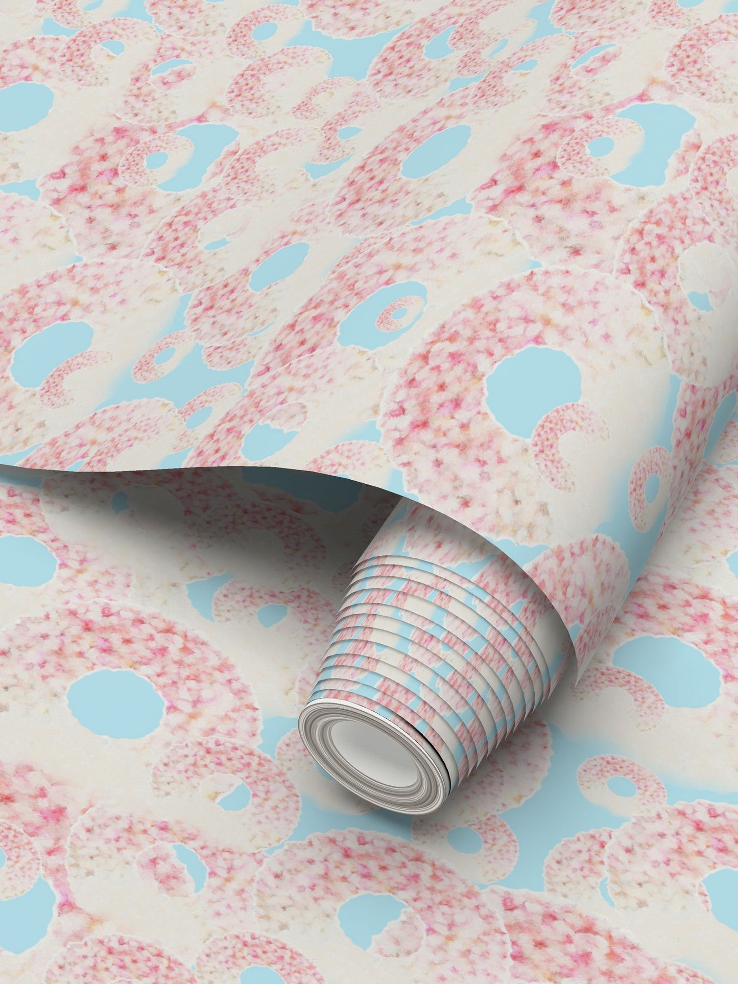 CHRYSALIS - HAREBELL - REPEAT PATTERN WALLPAPER