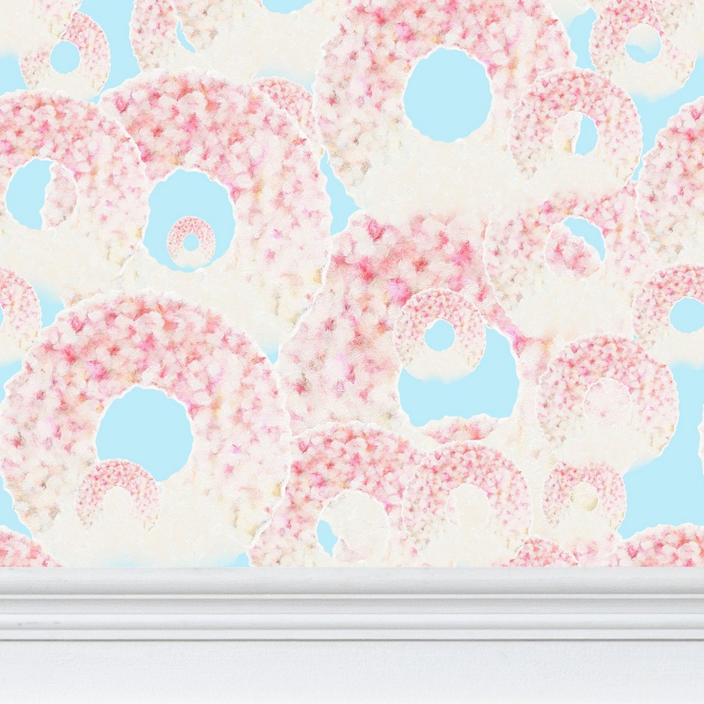 CHRYSALIS - HAREBELL - REPEAT PATTERN WALLPAPER
