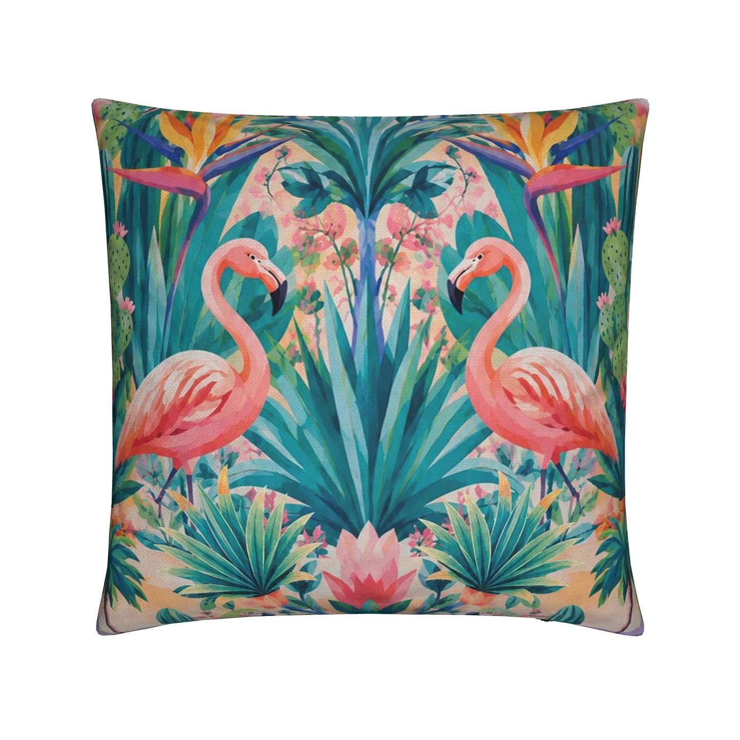 CALIFORNIA GARDEN - BLUSH - SQUARE CUSHION - 40 x 40cm