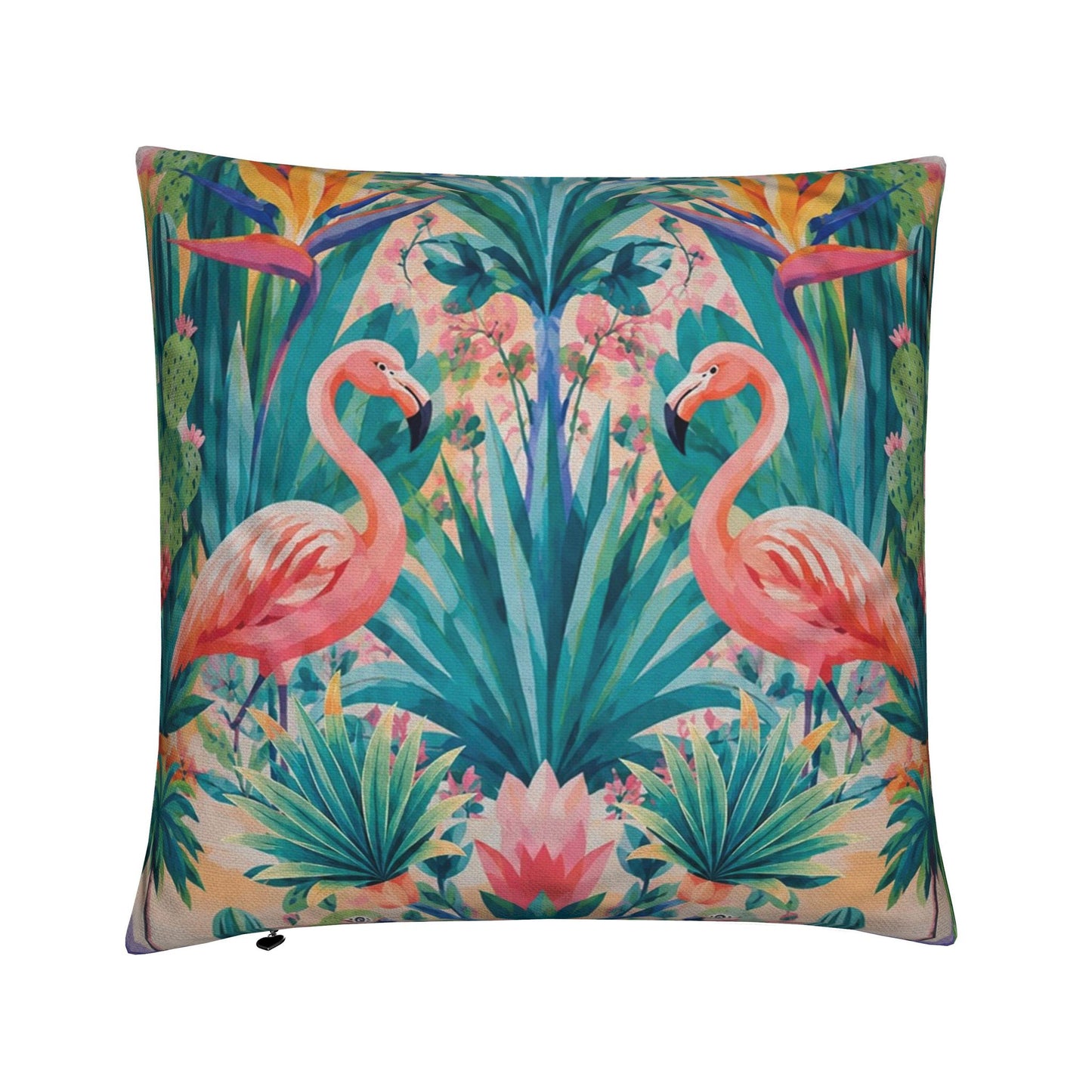 CALIFORNIA GARDEN - BLUSH - SQUARE CUSHION - 40 x 40cm