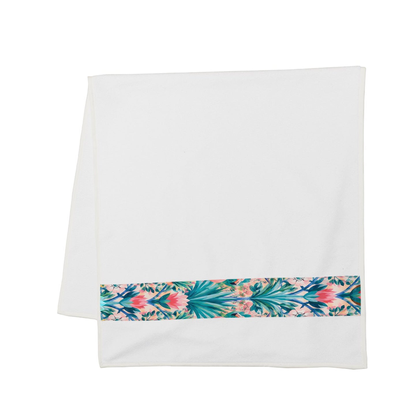 CALIFORNIA GARDEN - BLUSH - STRIPE TOWELS