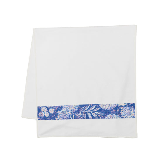 FLORAL REVERIE - OCEAN DEPTHS - STRIPE TOWELS