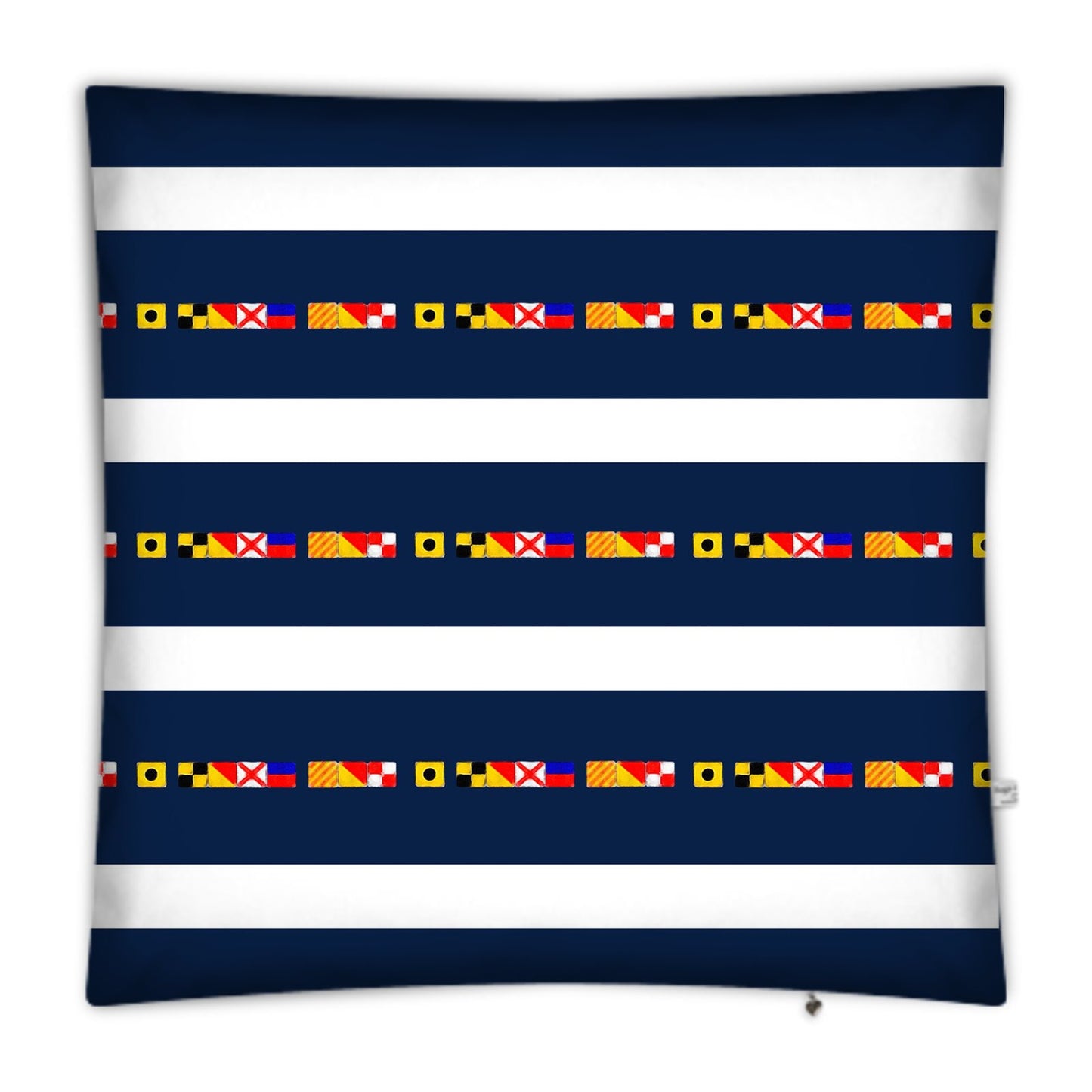 I LOVE YOU - NAUTICAL DESIGN - SQUARE FLOOR CUSHION - 100 x 100cm
