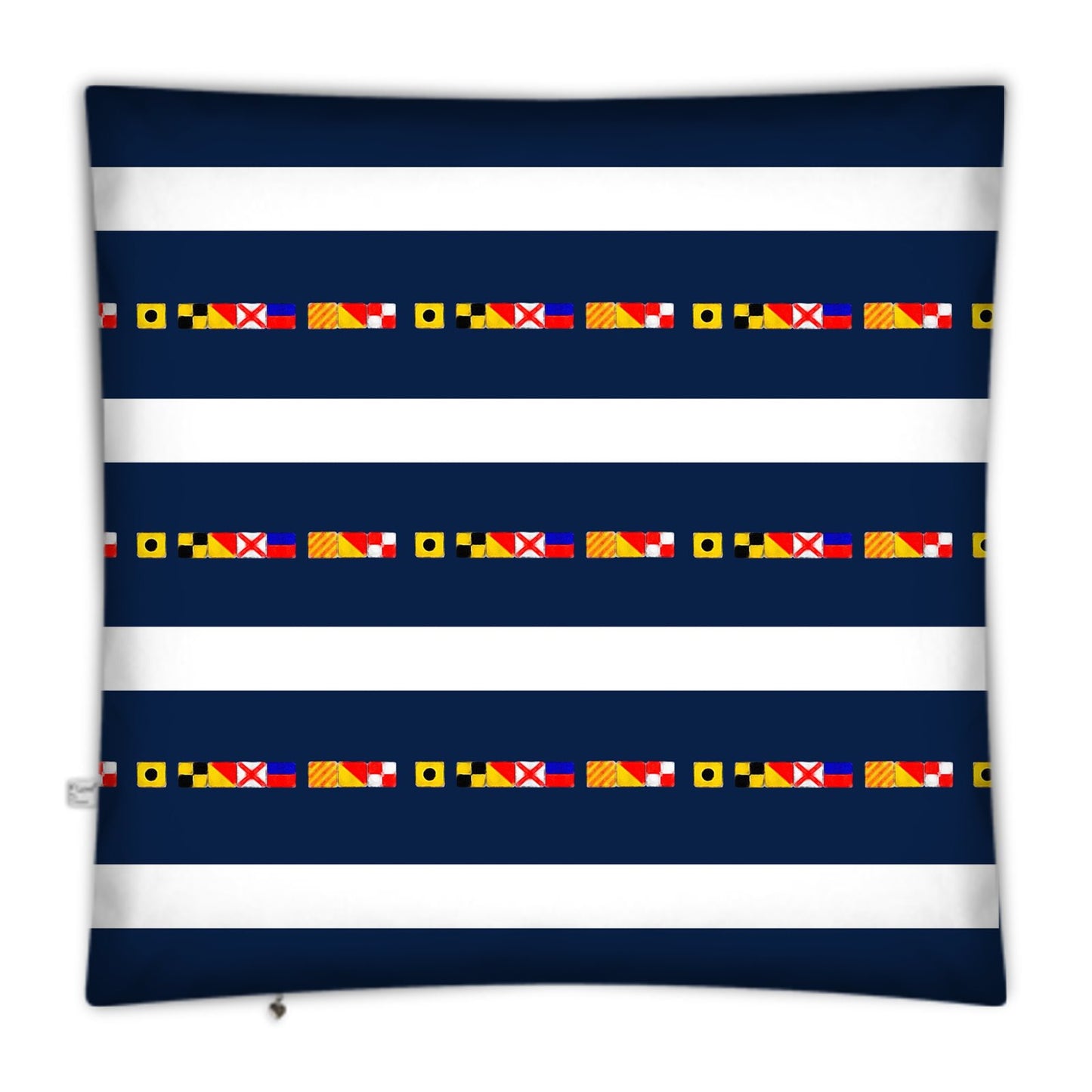 I LOVE YOU - NAUTICAL DESIGN - SQUARE FLOOR CUSHION - 100 x 100cm