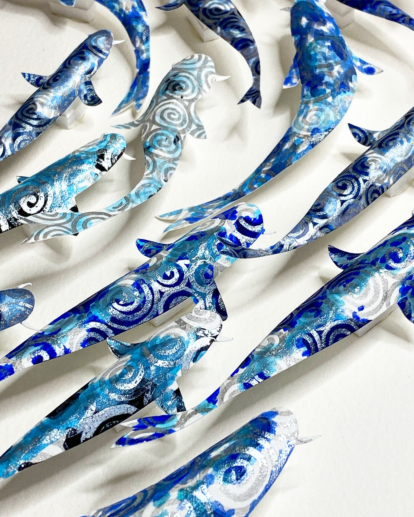 THE GOLDEN ONE - CIRCLE OF KOI (BLUE)
