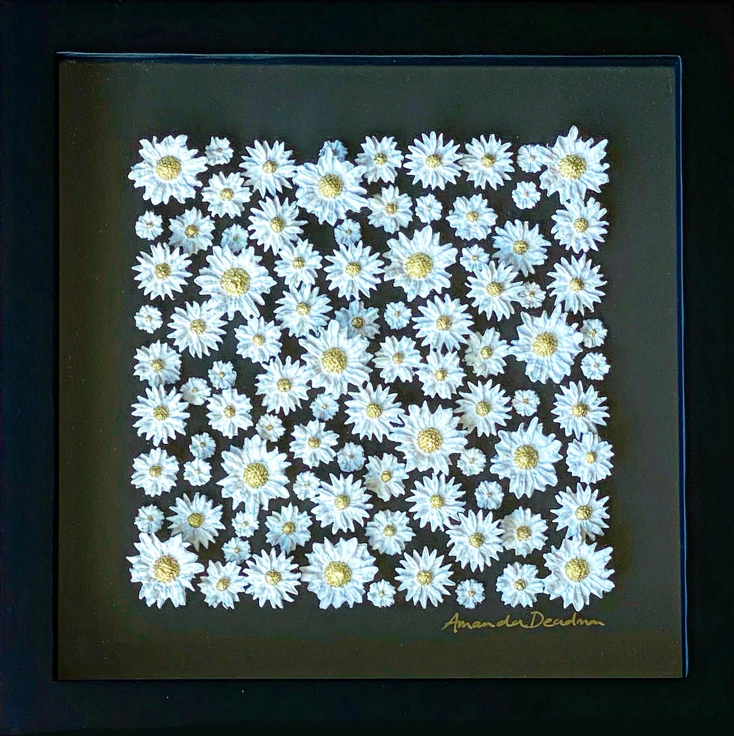 AS FRESH AS A DAISY (ON BLACK)