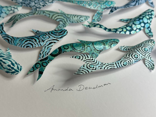 THE GOLDEN ONE — CIRCLE OF KOI - GOLD AQUA TEAL