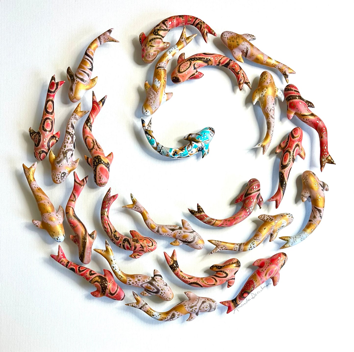 CIRCLE OF KOI — THE GOLDEN ONES