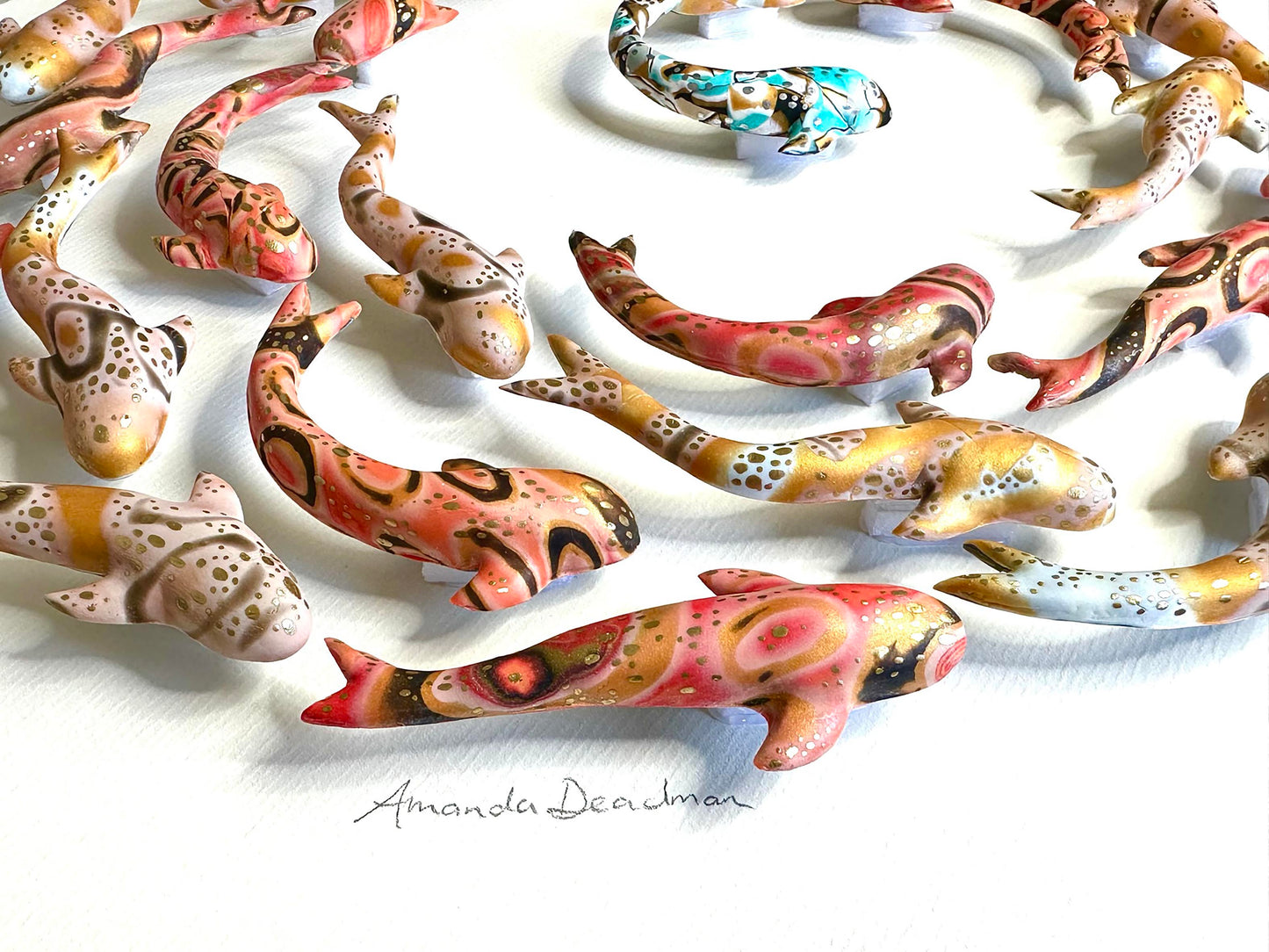 CIRCLE OF KOI — THE GOLDEN ONES