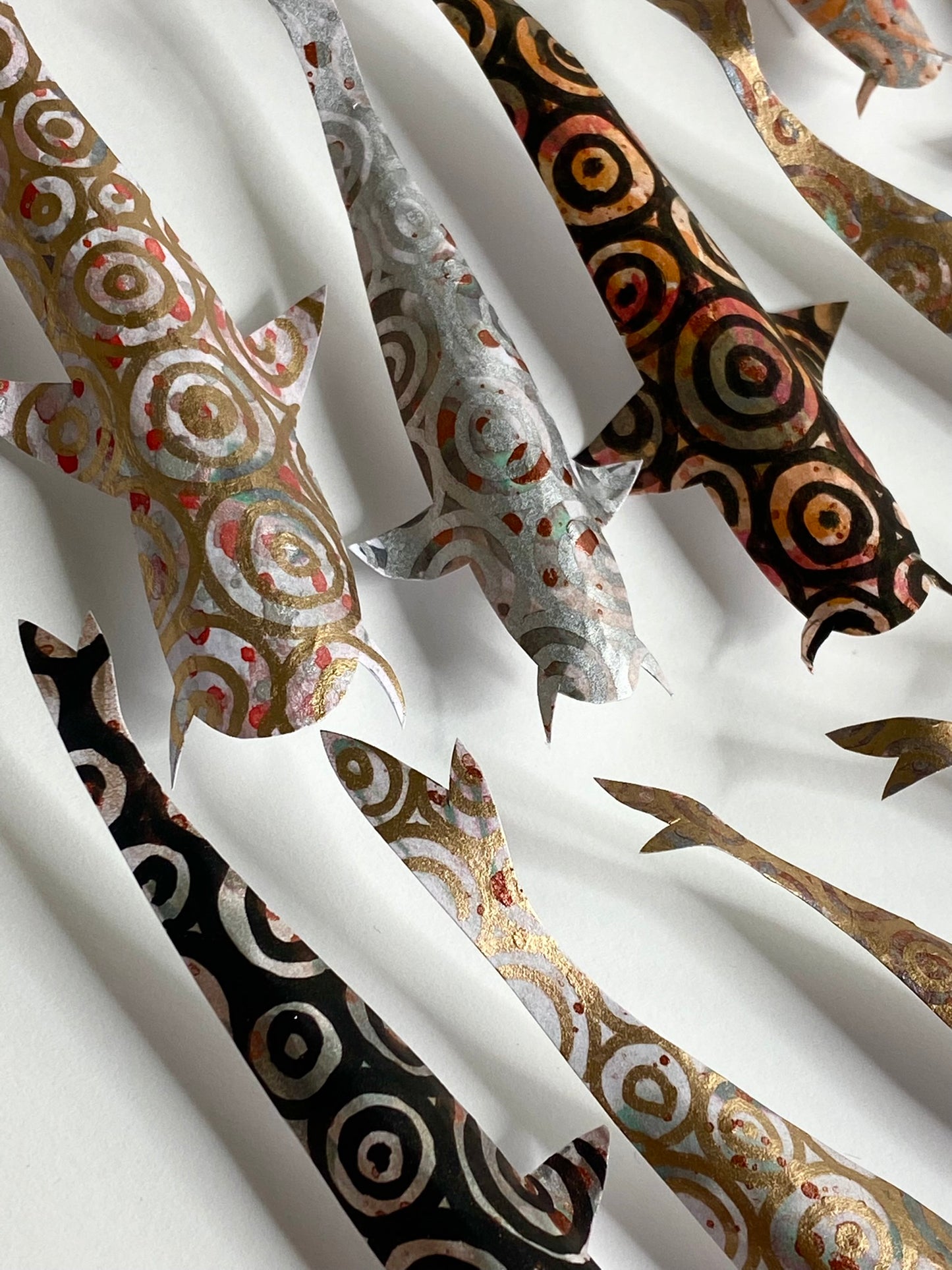 THE GOLDEN ONE — CIRCLE OF KOI - GOLD COPPER SILVER