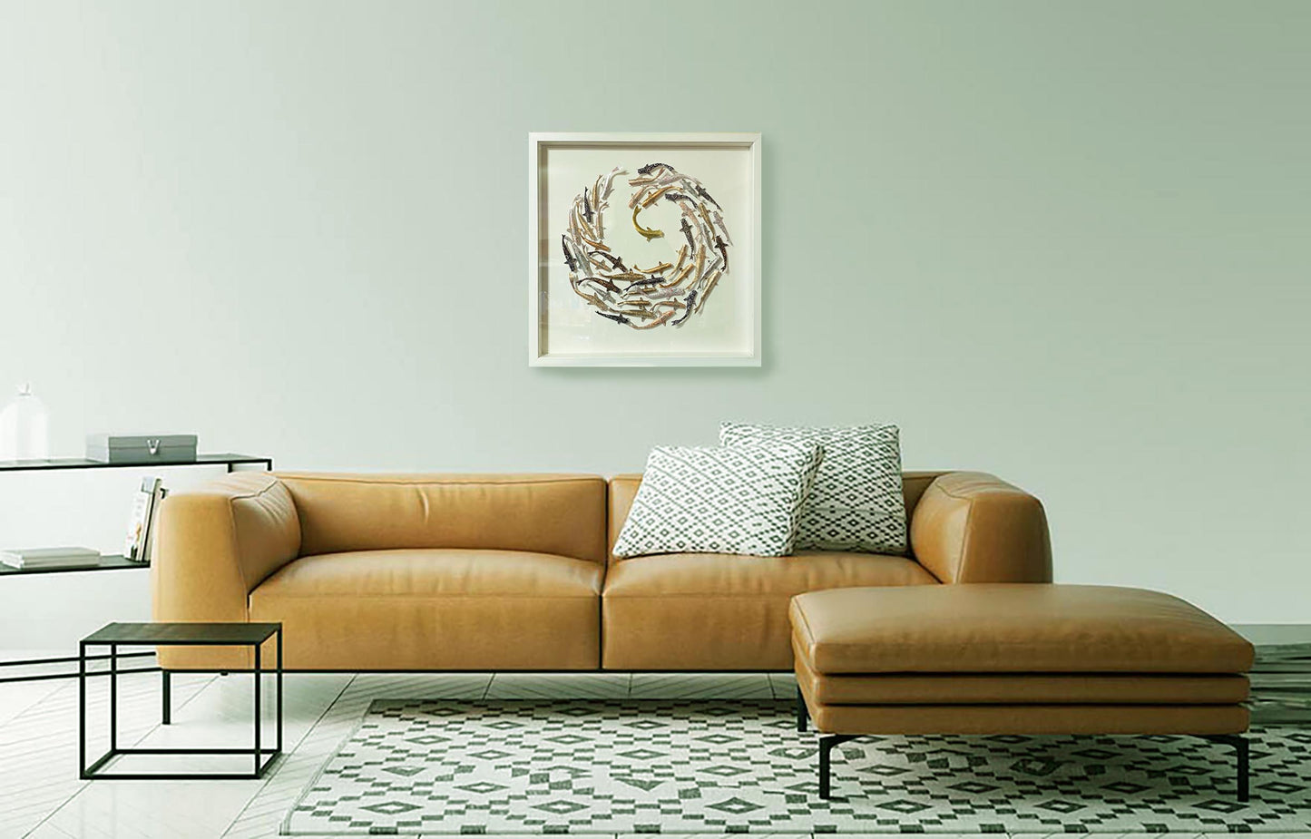 THE GOLDEN ONE — CIRCLE OF KOI - GOLD COPPER SILVER